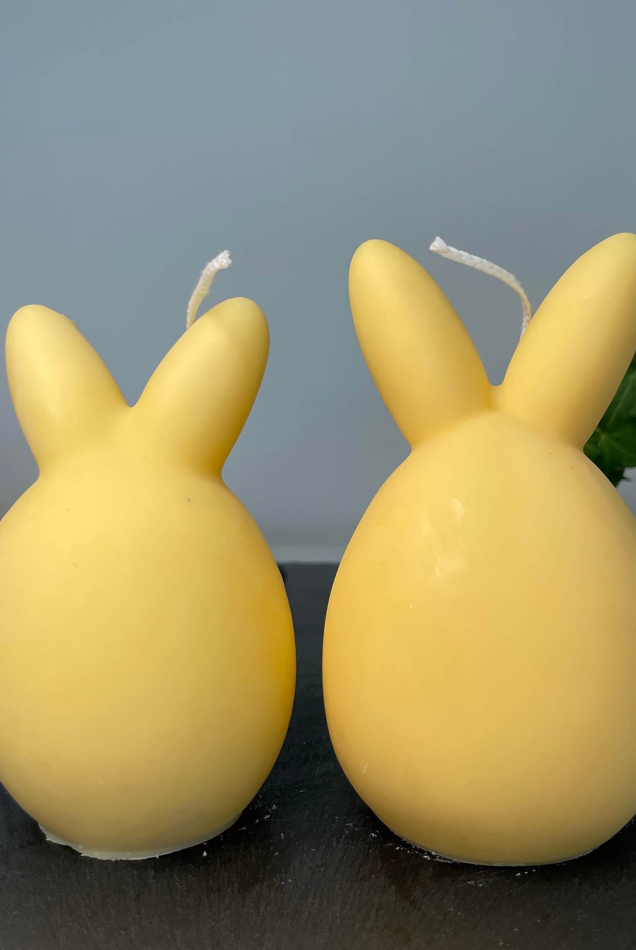 Unsere Bunny Breeze Easter Egg Kerzen sind in verschiedenen Düften erhältlich. Die Düfte haben einen angenehmen und beruhigenden Geruch. Sie sind perfekt für gemütliche Tage. In Gelb.