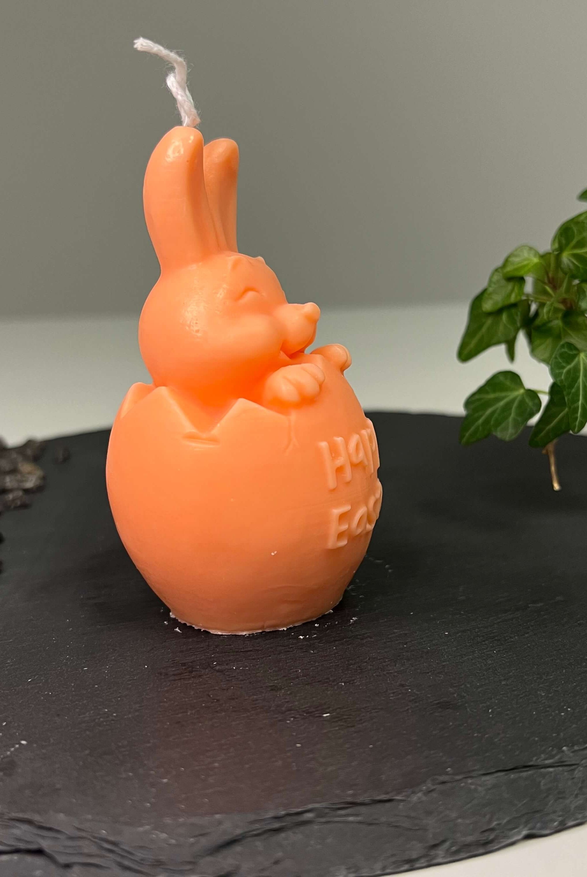 Unsere Easter Jubilee Bunny Kerze ist das perfekte Ostergeschenk. Sie sieht aus wie ein Hase. Diese Hasenkerze ist einzigartig und ein Unikat.