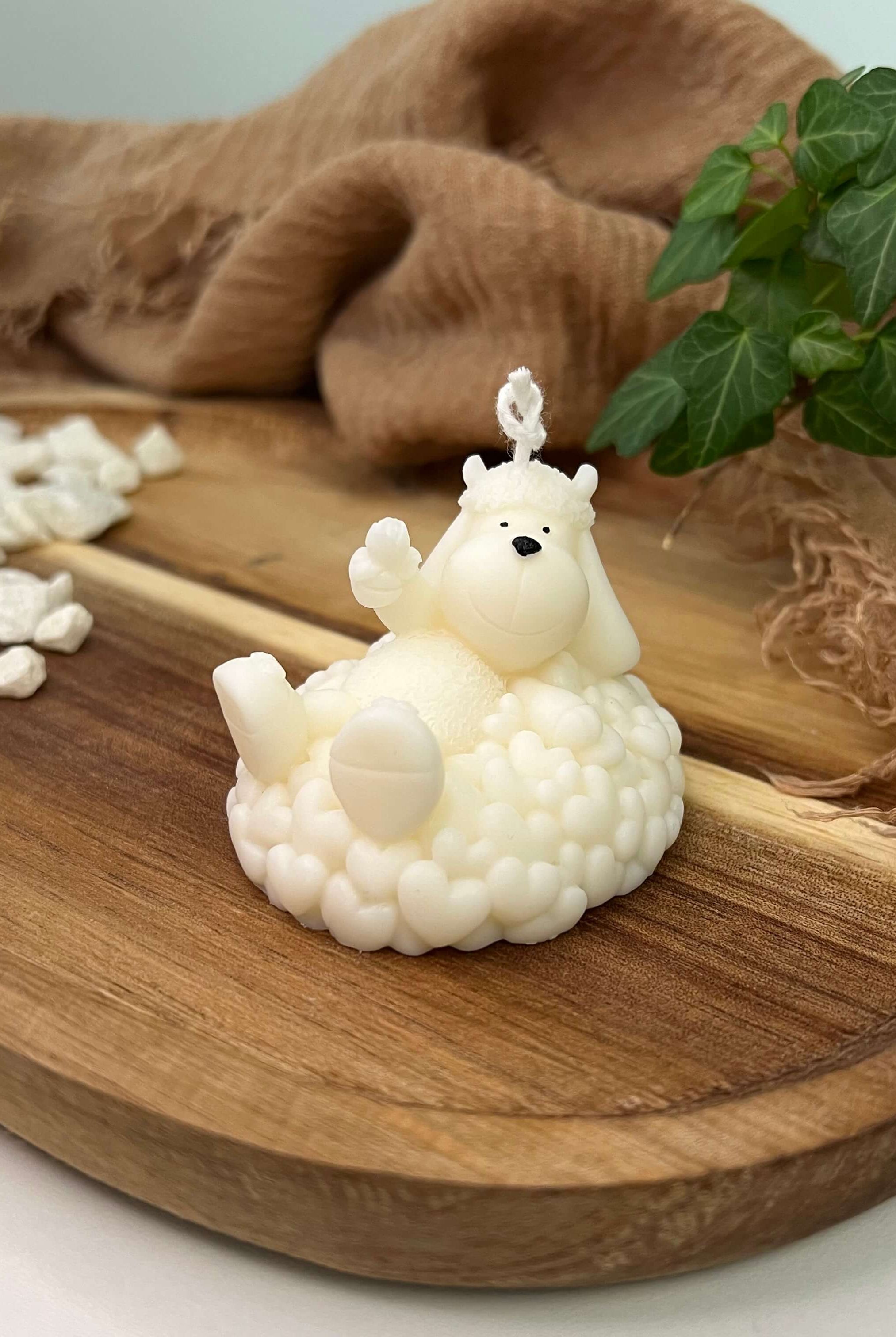 Sweetheart Shepherd's Glow Duftkerze. Sie ist in verschiedenen Düften erhältlich. Der Geruch ist angenehm und enspannend.