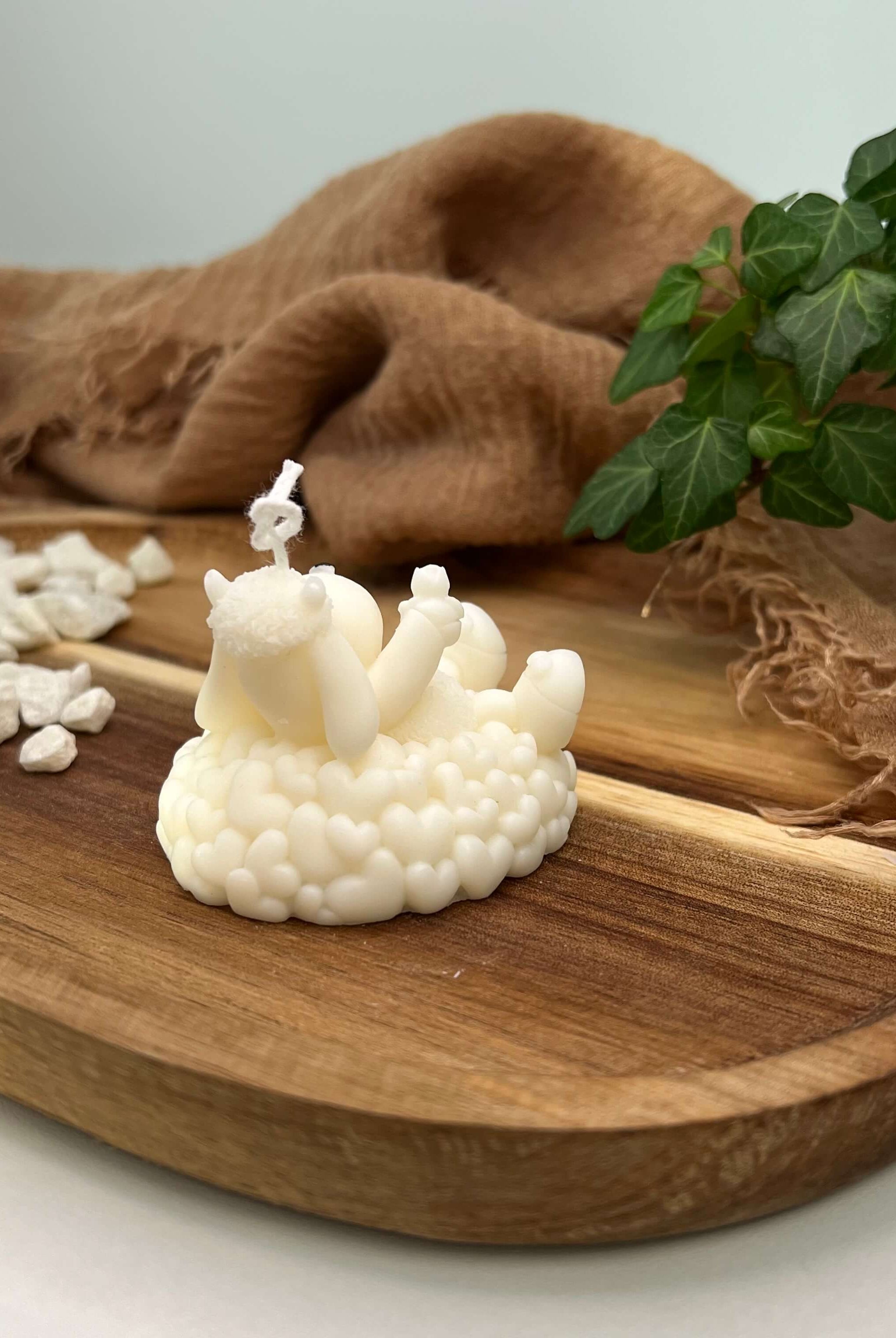 Sweetheart Shepherd's Glow Kerze. Perfekt als Deko für jedes Zuhause geeignet. Mit ihrem umweltfreundlichen Sojawachs tut sie der Umwelt einen gefallen.