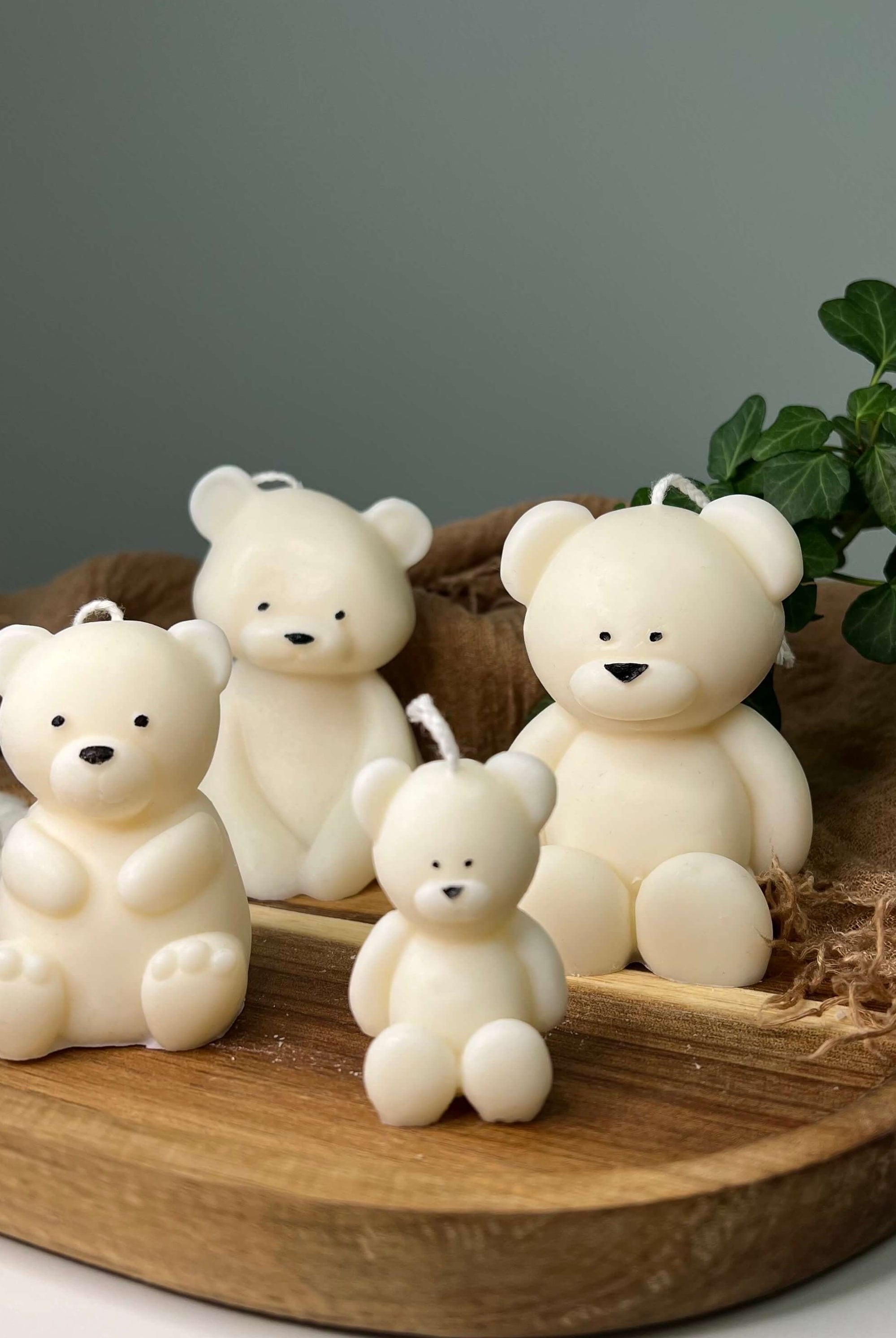 Unsere Teddy Twinkle Spark - Groß Kerzen.