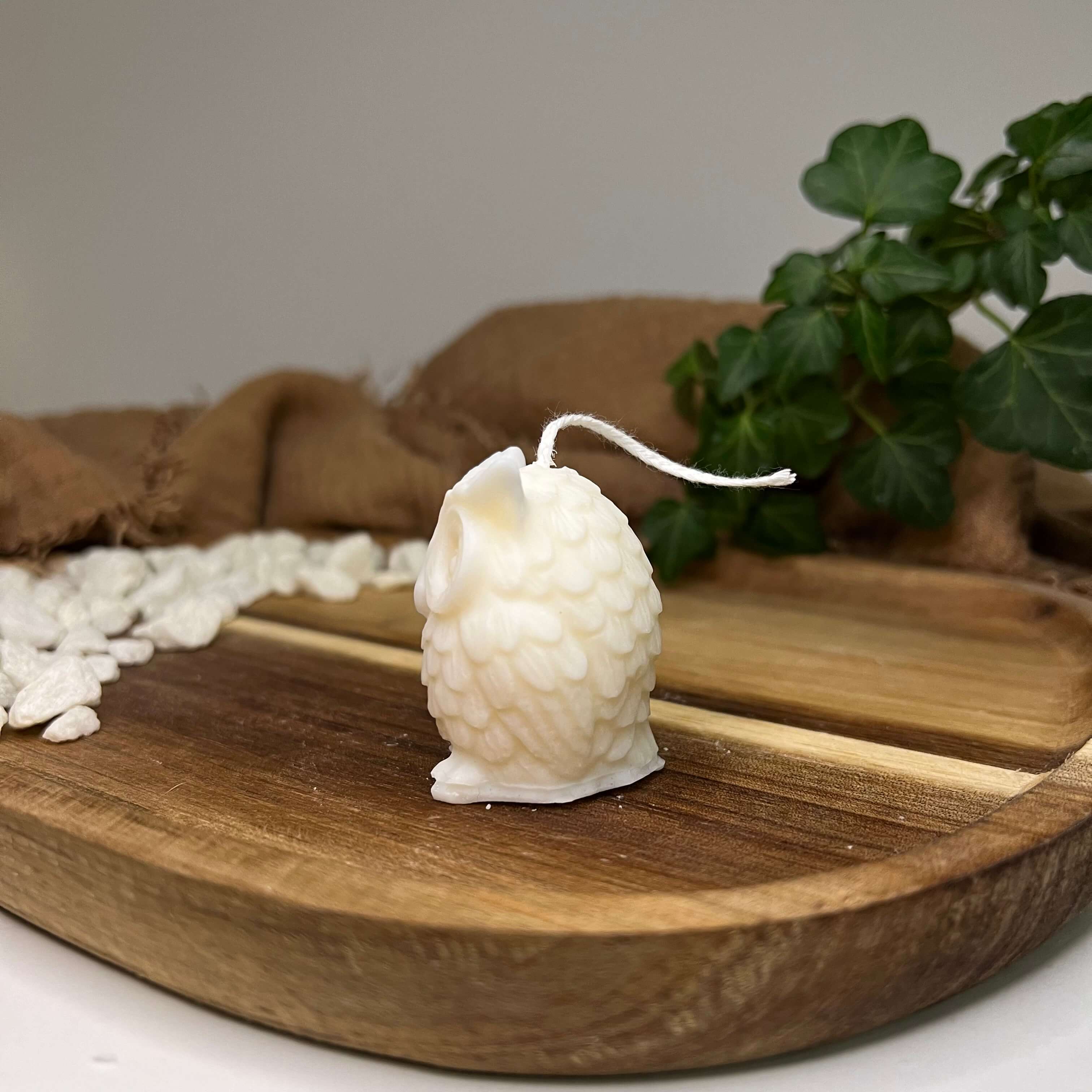 Die Eulen Kerze Twilight Owl ist perfekt als Gastgeschenk geeignet. Auch ist sie das ideale Ostergeschenk, Weihnachtsgeschenk, Geburtstagsgeschenk und Valentinstagsgeschenk. Ihr Design ist einzigartig und stilvoll. Sie ist handgefertigt aus hochwertigem Sojawachs.