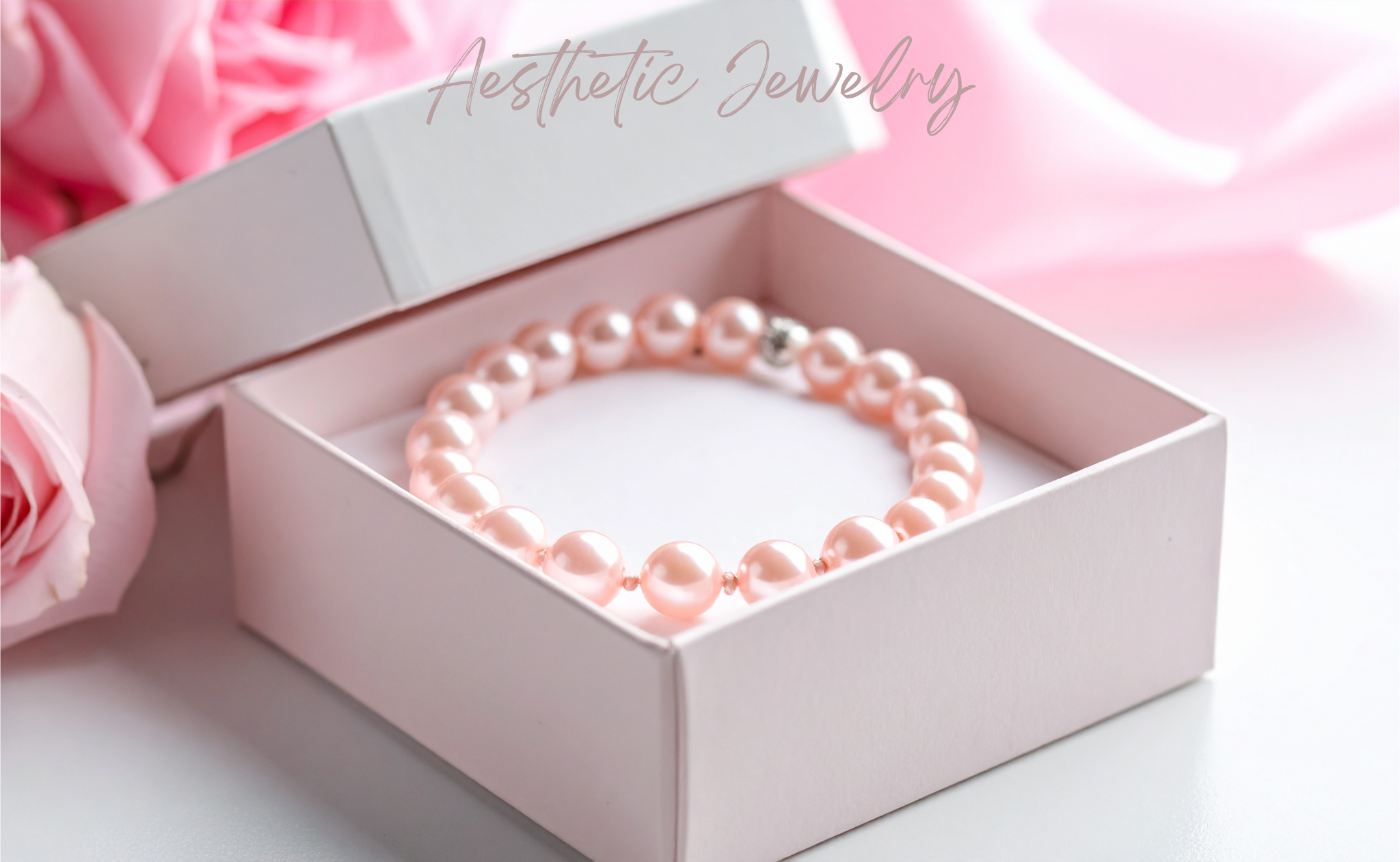 Handgemachtes Perlenarmband in ästhetischem Stil – zarter, spiritueller Schmuck von Sym Aesthetics, perfekt als Geschenkidee.