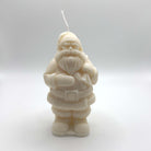 Santa Claus Candle, charmante Nikolaus-Kerze aus Sojawachs für eine traditionelle Weihnachtsstimmung.
