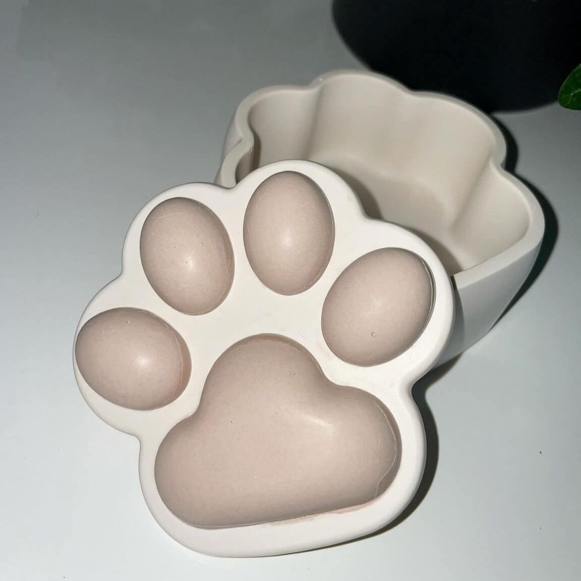 Hier sieht man unseren Magical Paw Safe Schmuckbehälter. Er ist perfekt als Schmuckbox und Schmucktablett geeignet. Zudem ist er die perfekte Dekoration dank dem eleganten und ästhetischen Design.