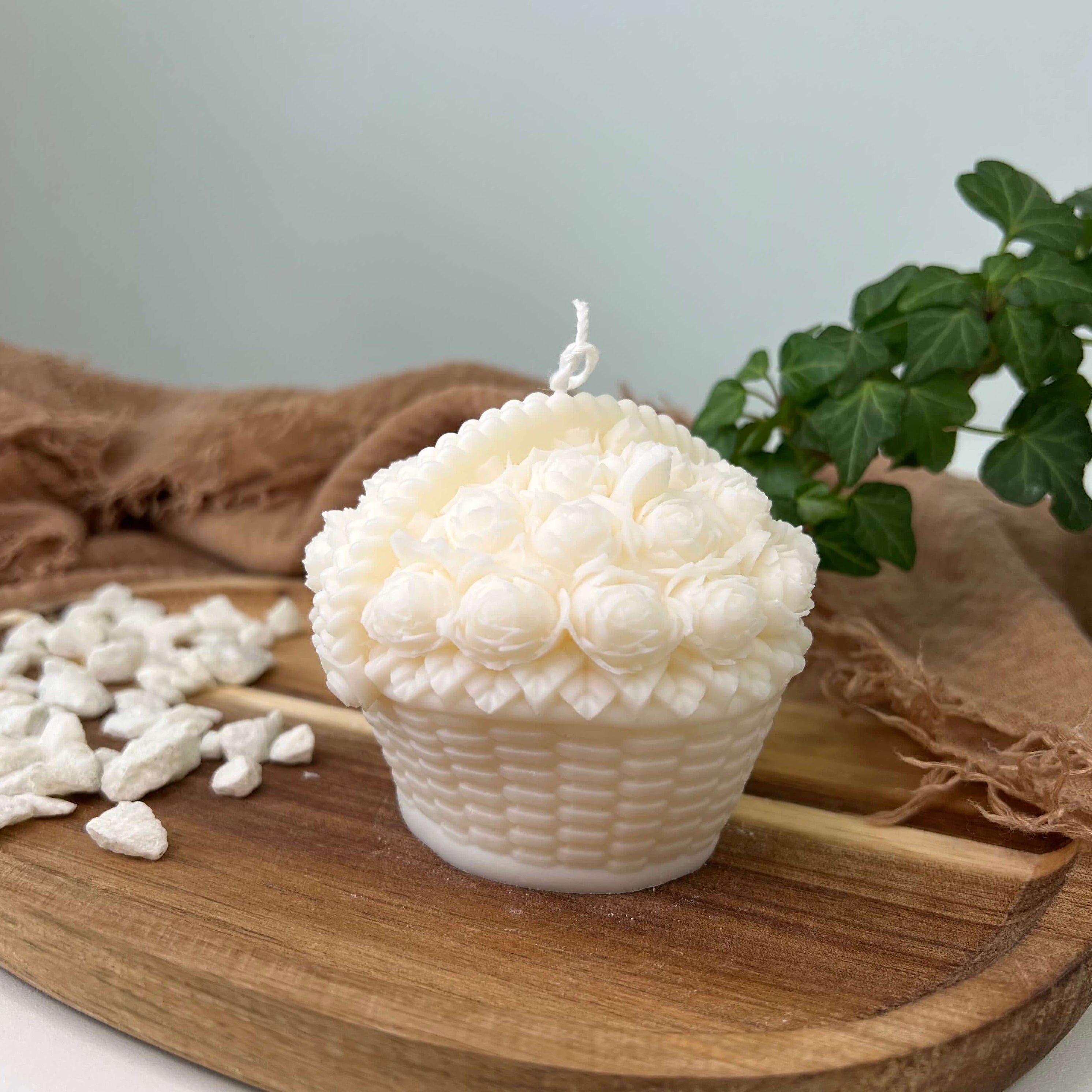 Rose Garden Bloomlight Duftkerze. Perfekt für Yoga und Entspannung geeignet.