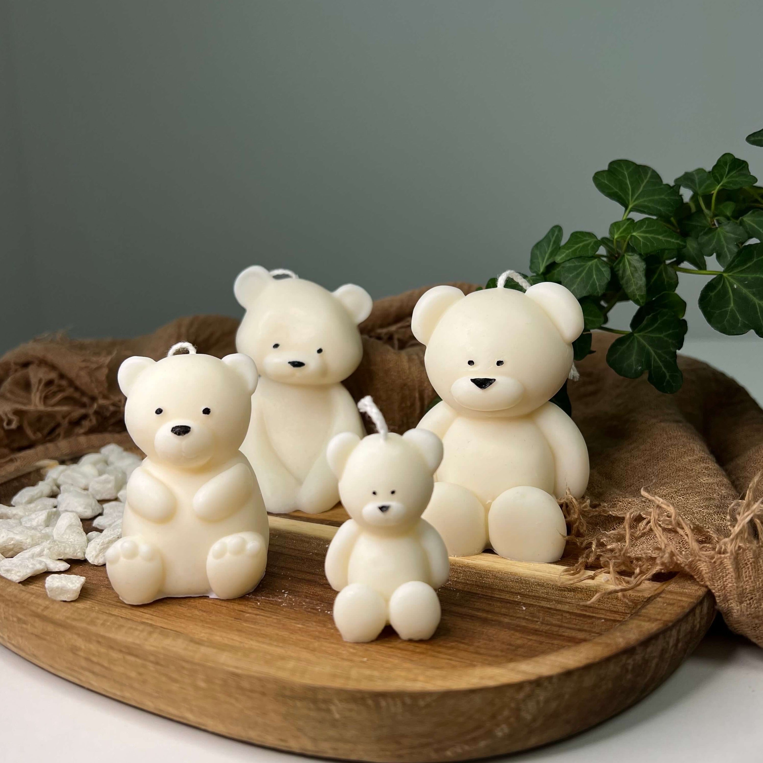 Unsere Teddy Twinkle Spark - Groß Kerzen.